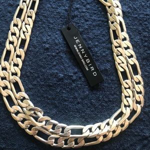 Jenny Bird Carter Silver Double Choker